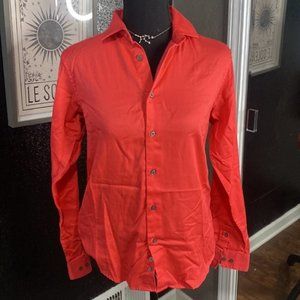 Pink Calvin Klein Long Sleeve Button Up